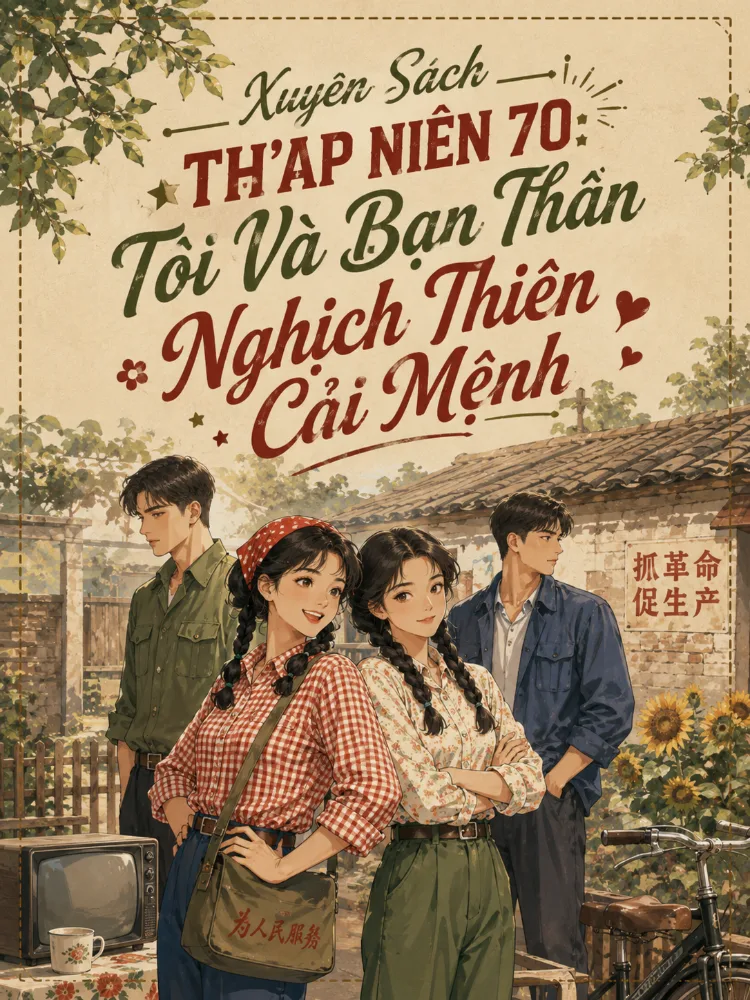 Xuyên Sách Thập Niên 70: Tôi Và Bạn Thân Nghịch Thiên Cải Mệnh - Thẩm Vũ