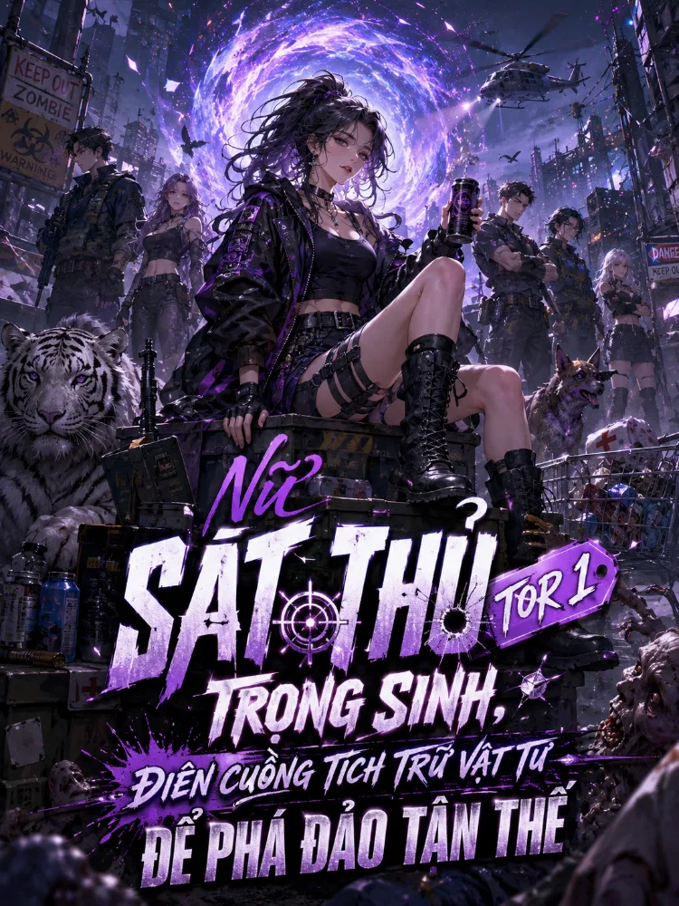 Nữ Sát Thủ Top 1 Trọng Sinh, Điên Cuồng Tích Trữ Vật Tư Để Phá Đảo Tận Thế