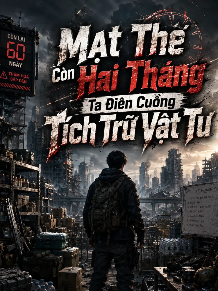 Mạt Thế Còn Hai Tháng, Ta Điên Cuồng Tích Trữ Vật Tư