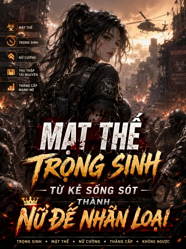 Mạt Thế Trọng Sinh Từ Kẻ Sống Sót Thành Nữ Đế Nhân Loại