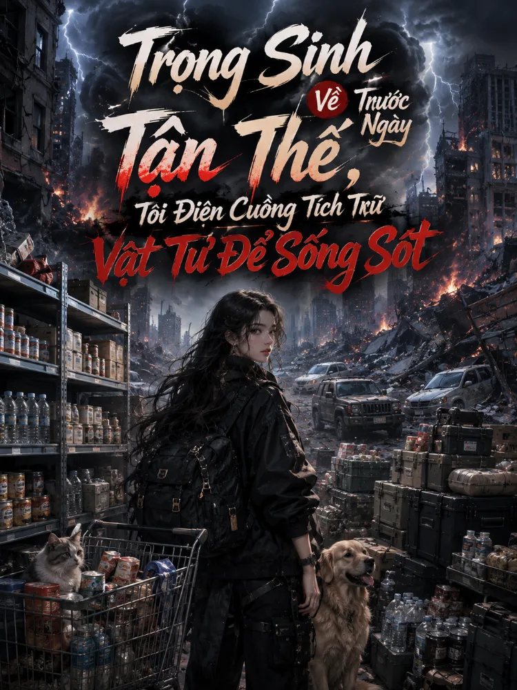 Trọng Sinh Về Trước Ngày Tận Thế, Tôi Điên Cuồng Tích Trữ Vật Tư Để Sống Sót - Trầm Tầm