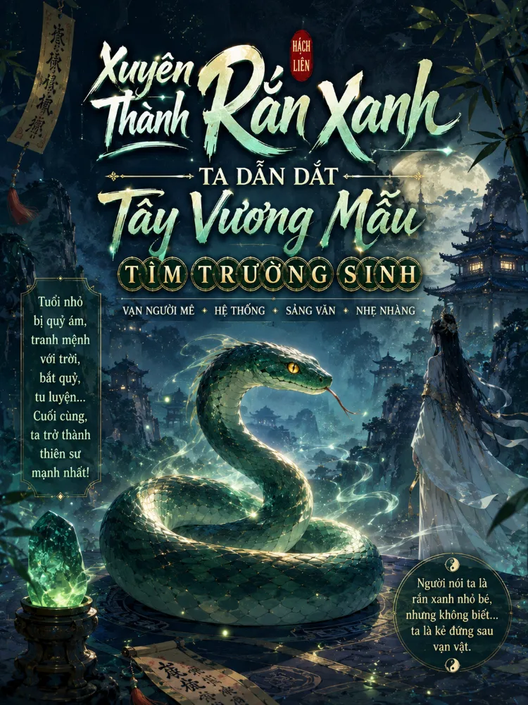 Xuyên Thành Rắn Xanh, Ta Dẫn Dắt Tây Vương Mẫu Tìm Trường Sinh