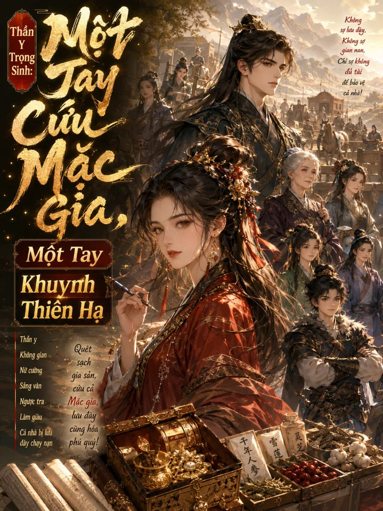 Thần Y Trọng Sinh: Một Tay Cứu Mặc Gia, Một Tay Khuynh Thiên Hạ