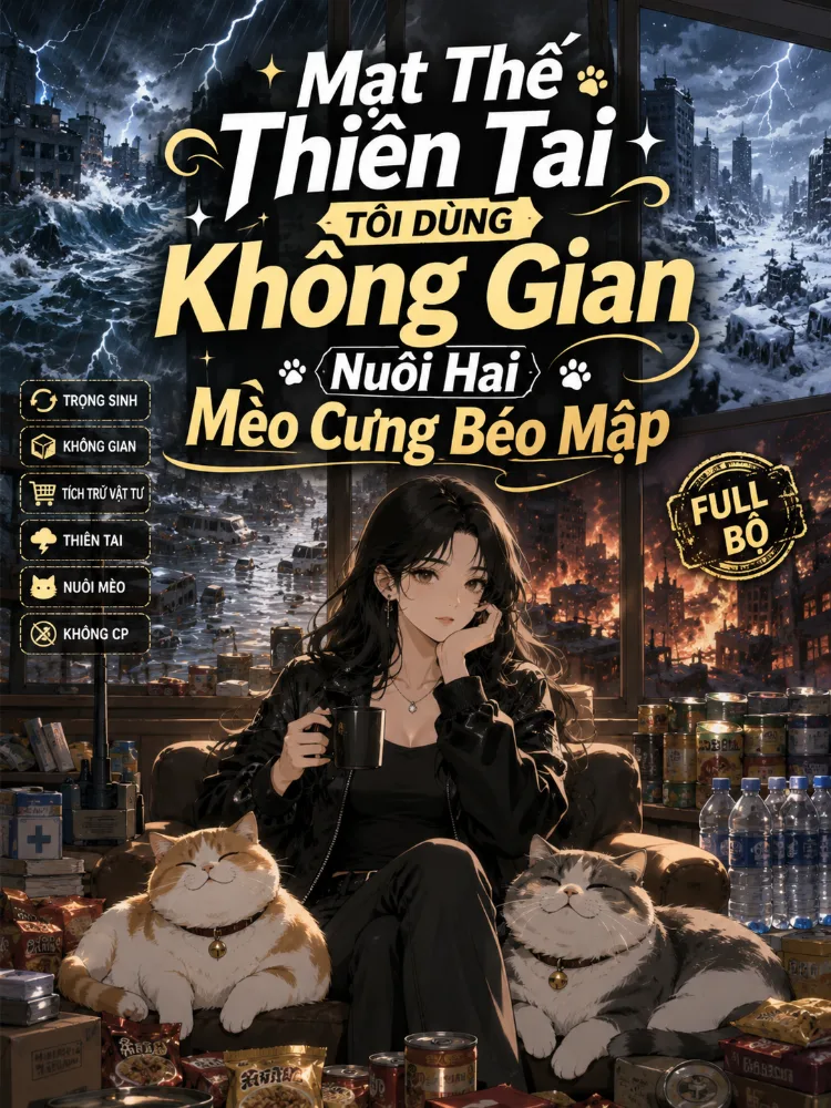Mạt Thế Thiên Tai: Tôi Dùng Không Gian Nuôi Hai Mèo Cưng Béo Mập - Giang Chỉ
