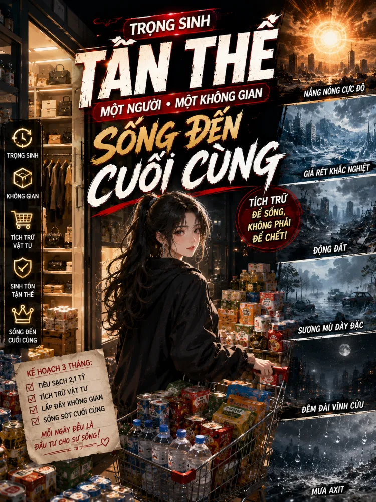 Tận Thế Trọng Sinh: Một Người Một Không Gian Sống Đến Cuối Cùng - Tô Niệm
