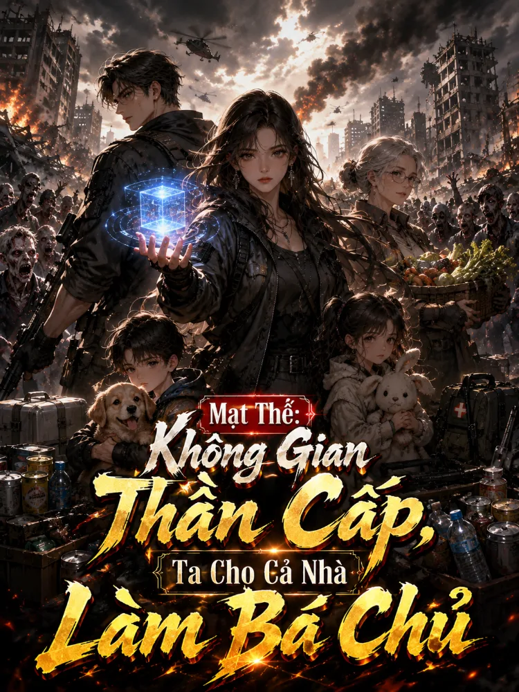 Mạt Thế: Không Gian Thần Cấp, Ta Cho Cả Nhà Làm Bá Chủ
