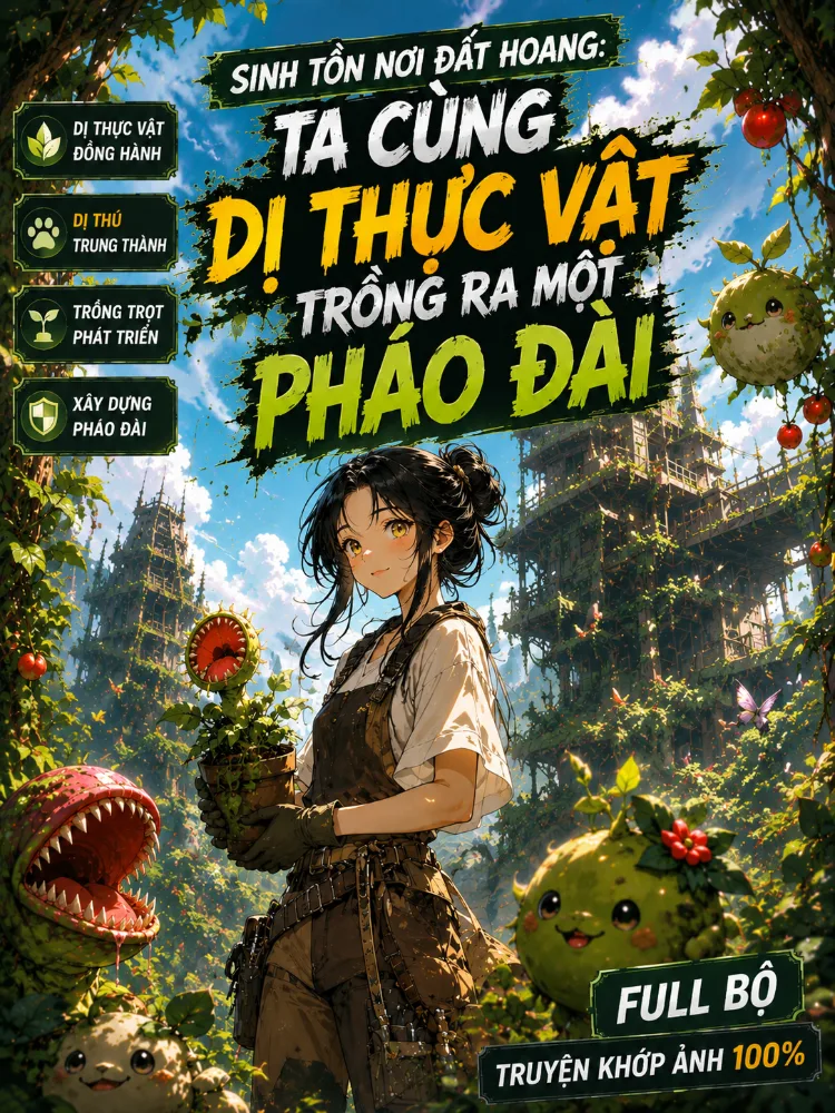 Sinh Tồn Nơi Đất Hoang: Ta Cùng Dị Thực Vật Trồng Ra Một Pháo Đài - Trần Tư An