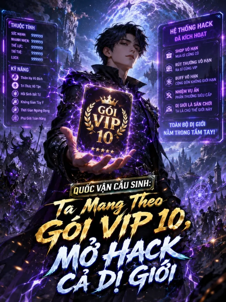 Quốc Vận Cầu Sinh: Ta Mang Theo Gói VIP 10, Mở Hack Cả Dị Giới