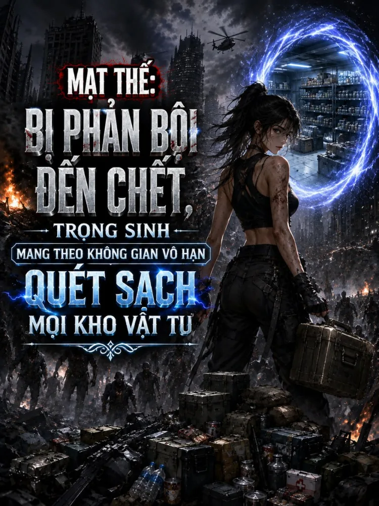 Mạt Thế: Bị Phản Bội Đến Chết, Trọng Sinh Mang Theo Không Gian Vô Hạn Quét Sạch Mọi Kho Vật Tư