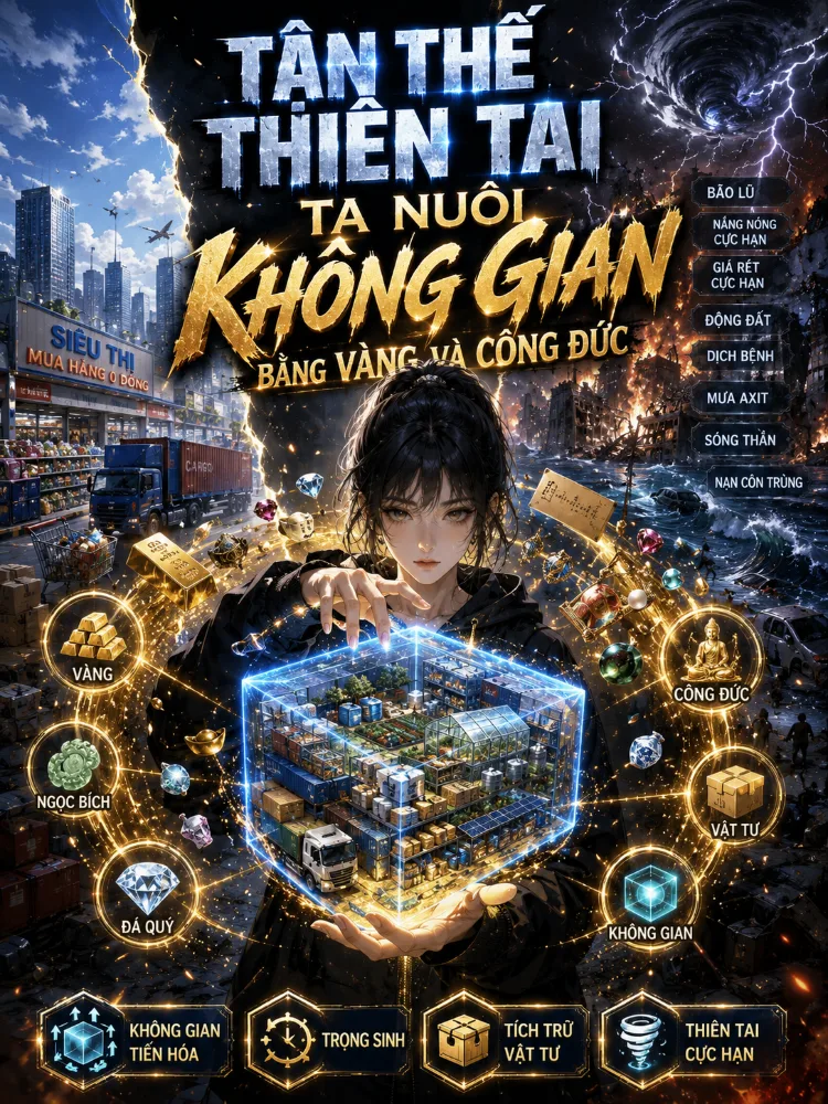 Tận Thế Thiên Tai: Ta Nuôi Không Gian Bằng Vàng Và Công Đức - Lý Băng
