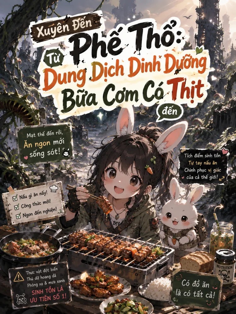 Xuyên Đến Phế Thổ: Từ Dung Dịch Dinh Dưỡng Đến Bữa Cơm Có Thịt - Giang Hàn