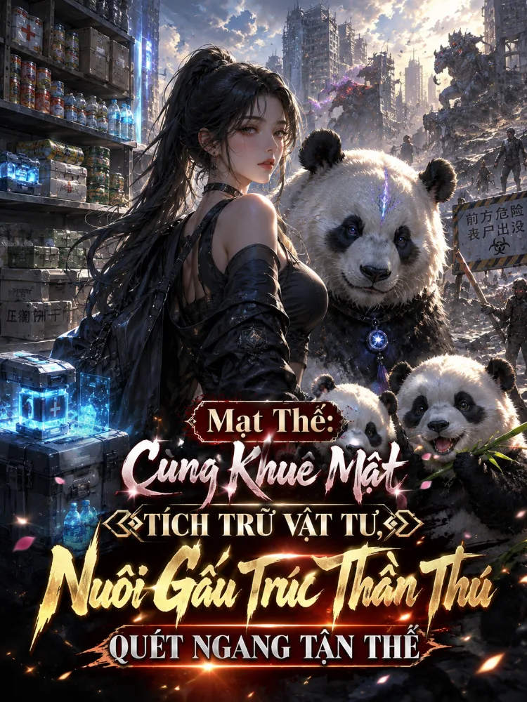 Mạt Thế: Cùng Khuê Mật Tích Trữ Vật Tư, Nuôi Gấu Trúc Thần Thú Quét Ngang Tận Thế