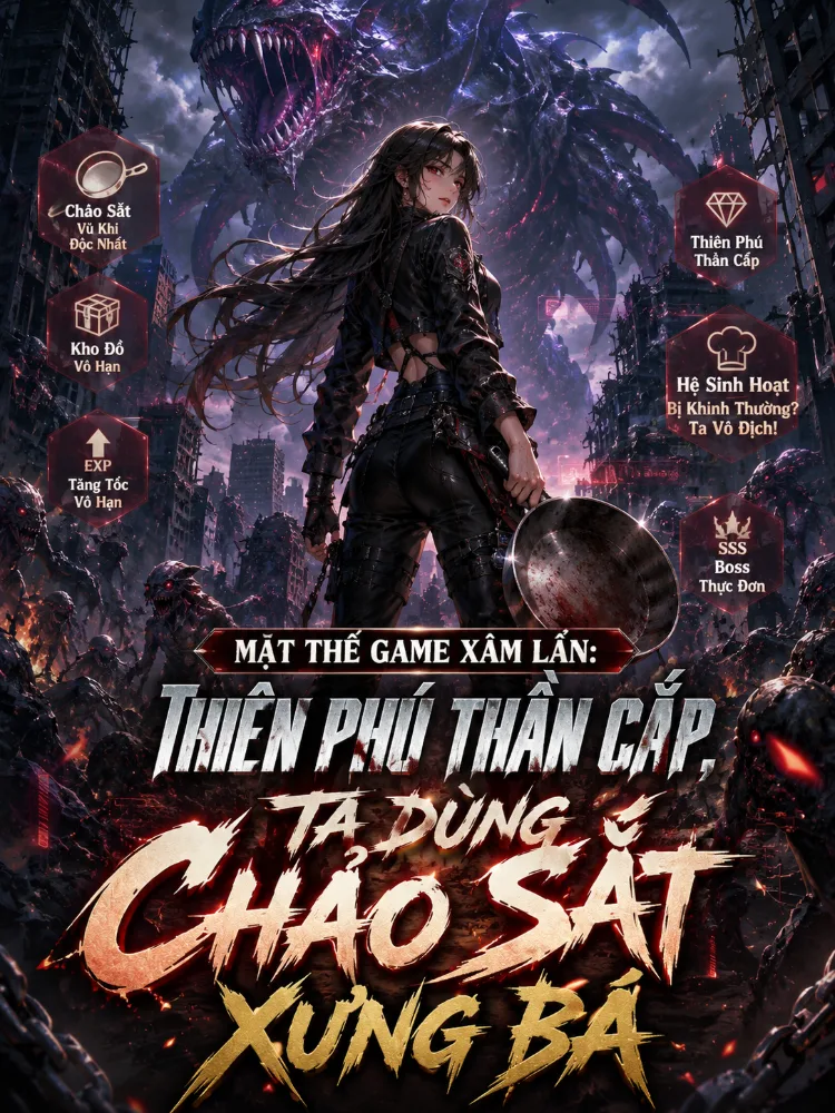Mạt Thế Game Xâm Lấn: Thiên Phú Thần Cấp, Ta Dùng Chảo Sắt Xưng Bá