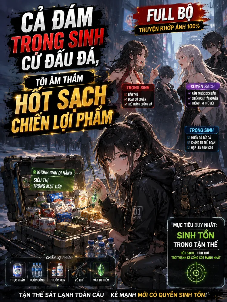 Cả Đám Trọng Sinh Cứ Đấu Đá, Tôi Âm Thầm Hốt Sạch Chiến Lợi Phẩm - Hoàng Tước