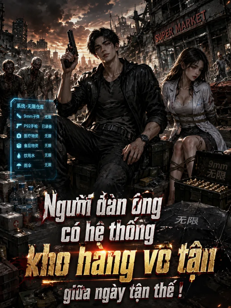 Người đàn ông có hệ thống kho hàng vô tận giữa ngày tận thế