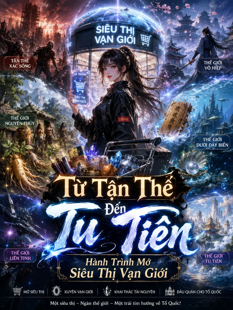 Từ Tận Thế Đến Tu Tiên: Hành Trình Mở Siêu Thị Vạn Giới