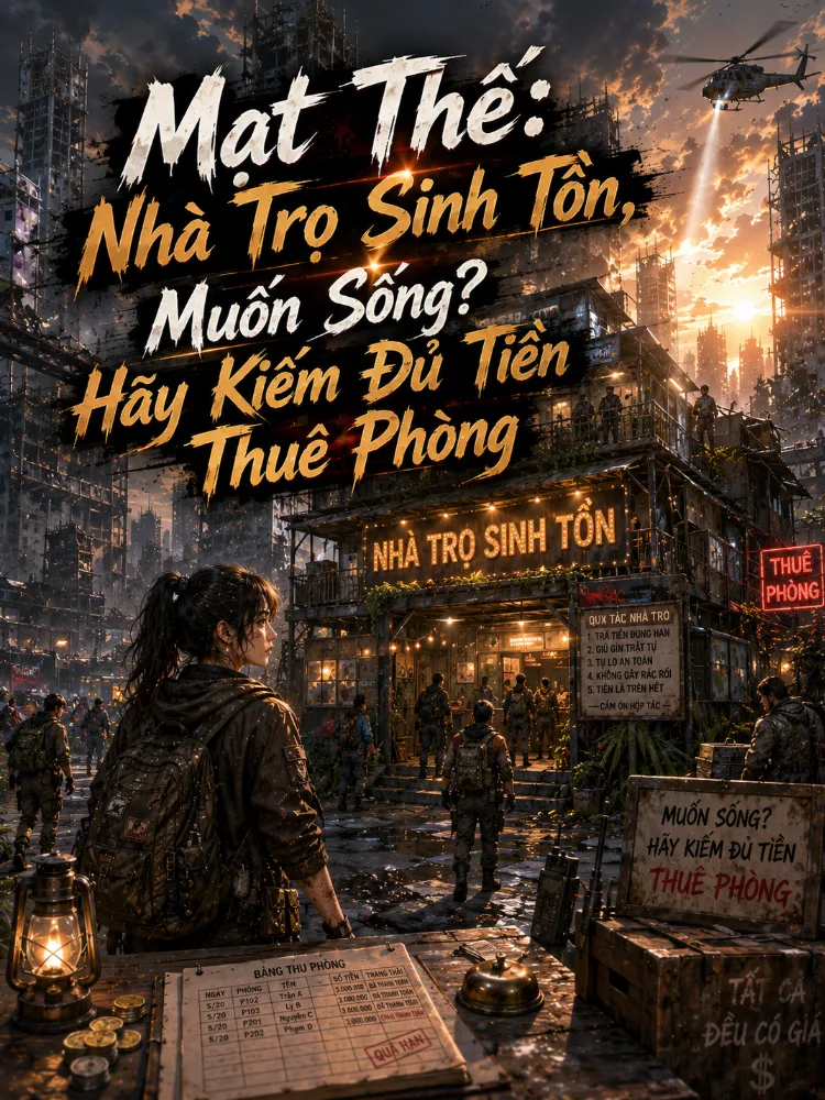 Nhà Trọ Sinh Tồn: Muốn Sống? Hãy Kiếm Đủ Tiền Thuê Phòng!