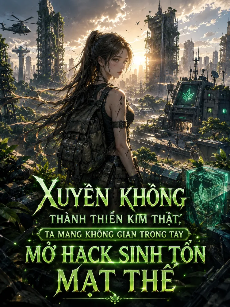 Xuyên Không Thành Thiên Kim Thật, Ta Mang Không Gian Trong Tay Mở Hack Sinh Tồn Mạt Thế