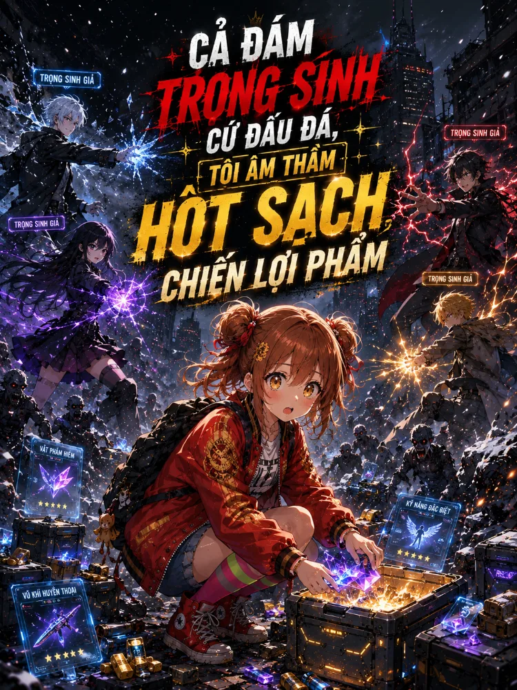 Cả Đám Trọng Sinh Cứ Đấu Đá, Tôi Âm Thầm Hốt Sạch Chiến Lợi Phẩm - Hoàng Tước