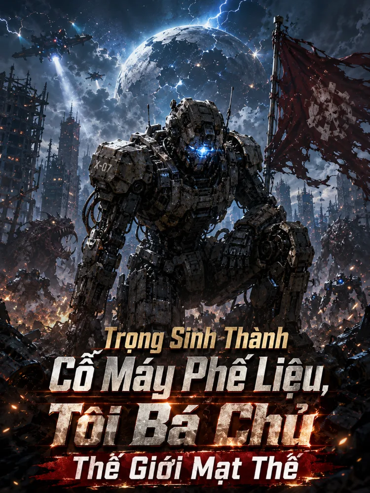 Tôi được tái sinh thành một người máy, bất khả chiến bại trong ngày tận thế.