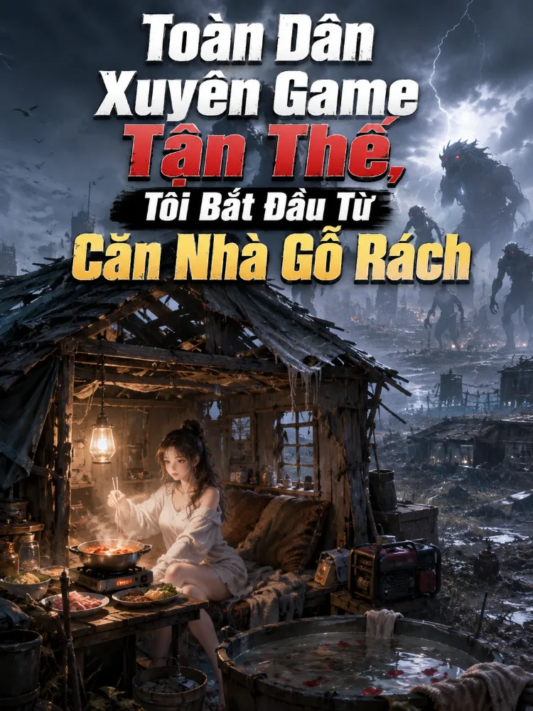 Toàn Dân Xuyên Game Tận Thế, Tôi Bắt Đầu Từ Căn Nhà Gỗ Rách