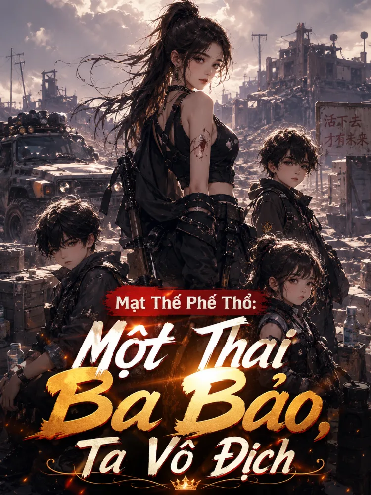 Mạt Thế Phế Thổ: Một Thai Ba Bảo, Ta Vô Địch