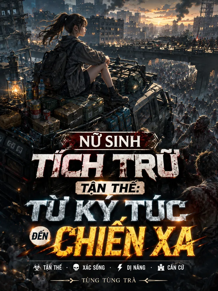 Nữ sinh tích trữ tận thế: Từ ký túc đến chiến xa