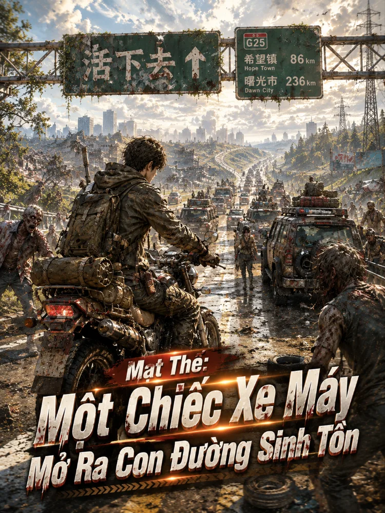 Mạt Thế: Một Chiếc Xe Máy Mở Ra Con Đường Sinh Tồn - Cố Thần