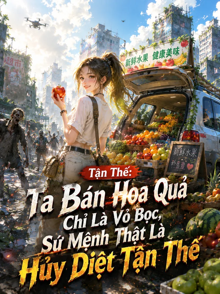 Tận Thế: Ta Bán Hoa Quả Chỉ Là Vỏ Bọc, Sứ Mệnh Thật Là Hủy Diệt Tận Thế - Ôn Á