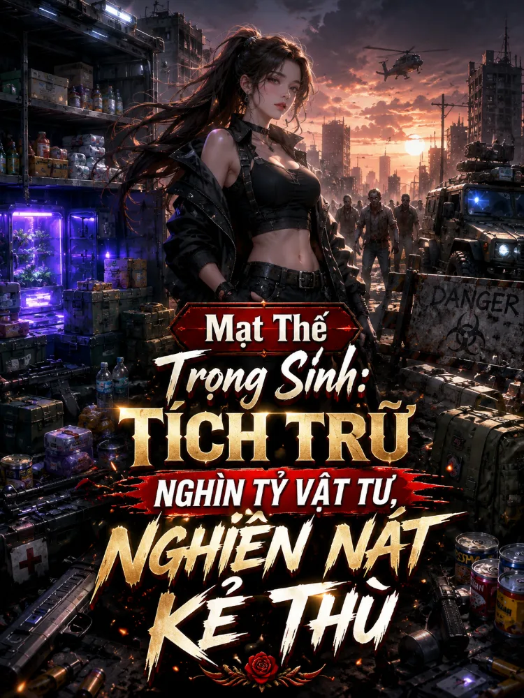 Mạt Thế Trọng Sinh: Tích Trữ Nghìn Tỷ Vật Tư, Nghiền Nát Kẻ Thù