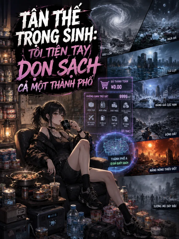 Tận Thế Trọng Sinh: Tôi Tiện Tay Dọn Sạch Cả Một Thành Phố - Trương Tiệp