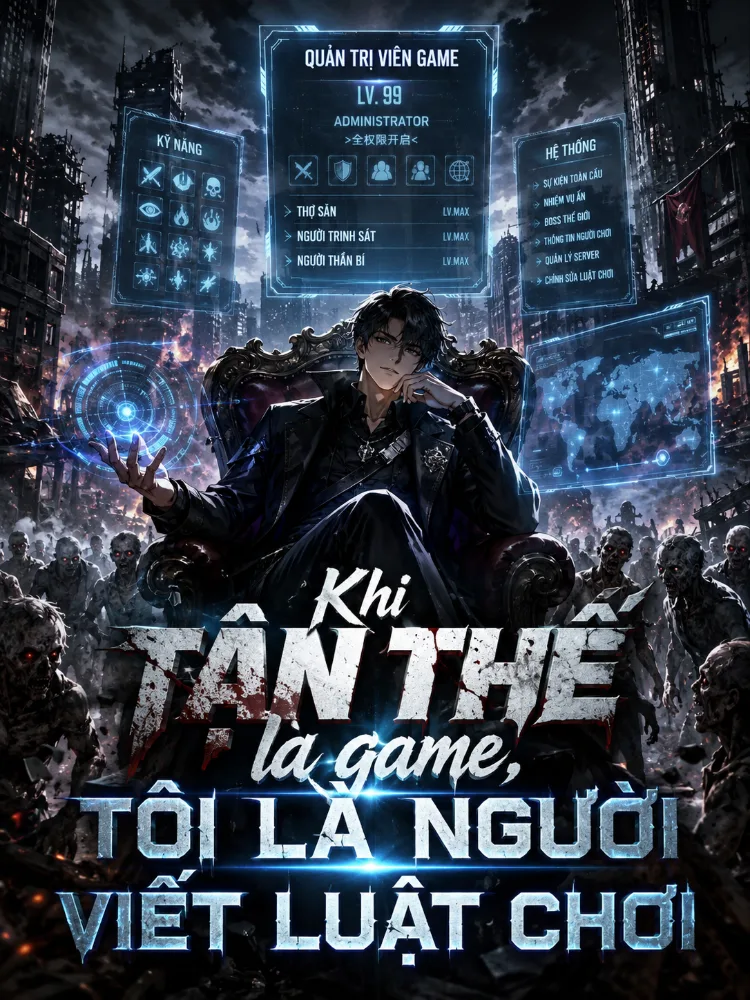 Khi tận thế là game, tôi là người viết luật chơi