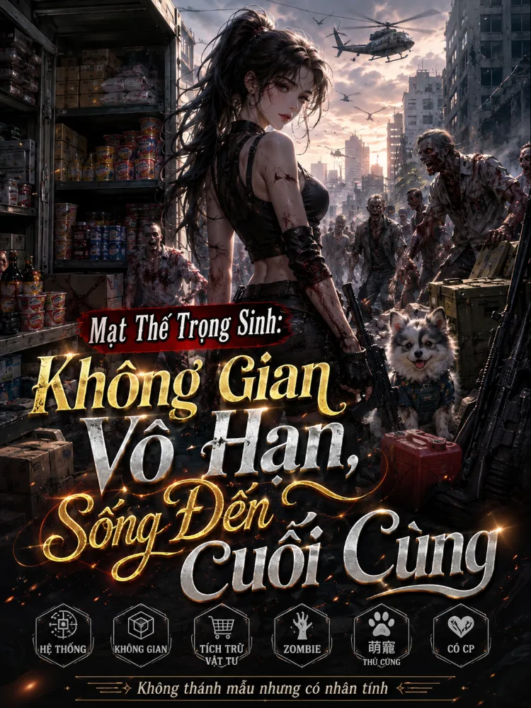 Mạt Thế Trọng Sinh: Không Gian Vô Hạn, Sống Đến Cuối Cùng