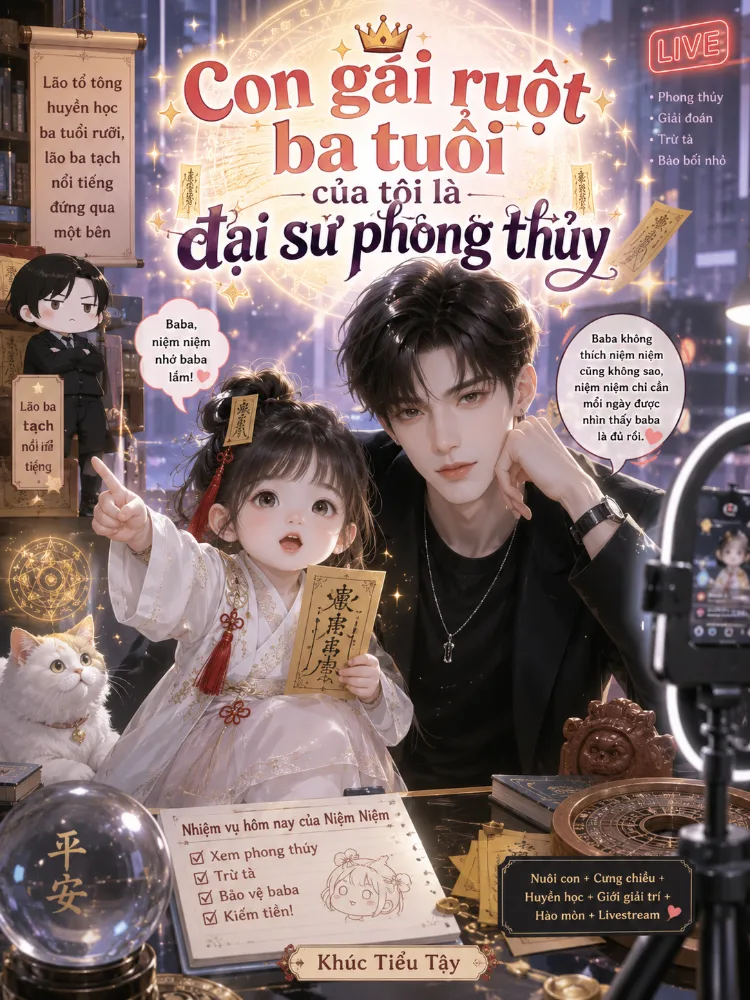 Con gái ruột ba tuổi của tôi là đại sư phong thủy.
