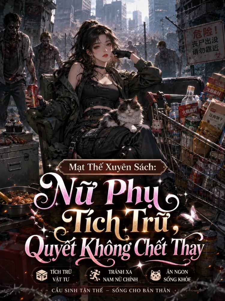 Mạt Thế Xuyên Sách: Nữ Phụ Tích Trữ, Quyết Không Chết Thay