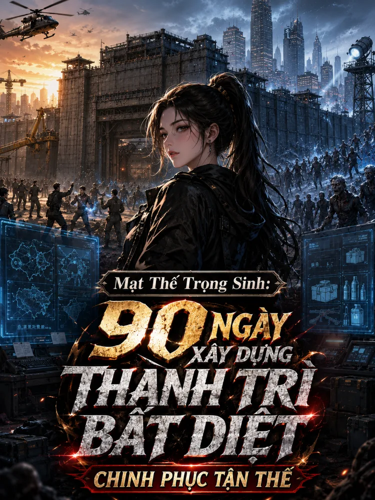 Mạt Thế Trọng Sinh: 90 Ngày Xây Dựng Thành Trì Bất Diệt Chinh Phục Tận Thế