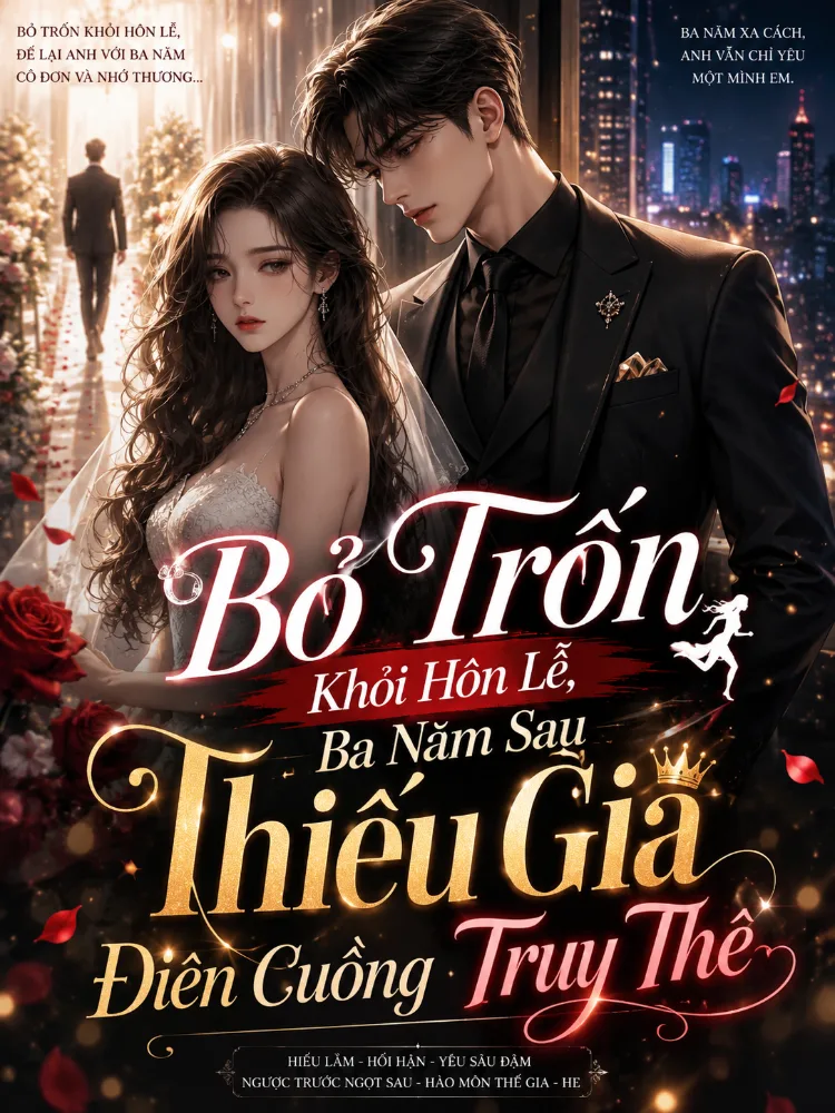 Bỏ Trốn Khỏi Hôn Lễ, Ba Năm Sau Thiếu Gia Điên Cuồng Truy Thê