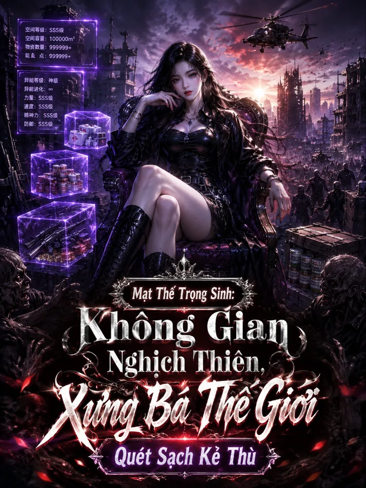 Mạt Thế Trọng Sinh: Không Gian Nghịch Thiên, Xưng Bá Thế Giới Quét Sạch Kẻ Thù