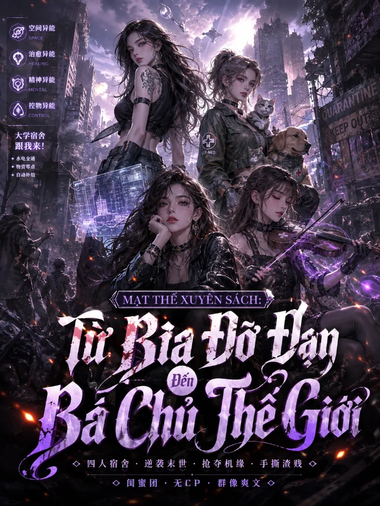 Mạt Thế Xuyên Sách: Từ Bia Đỡ Đạn Đến Bá Chủ Thế Giới