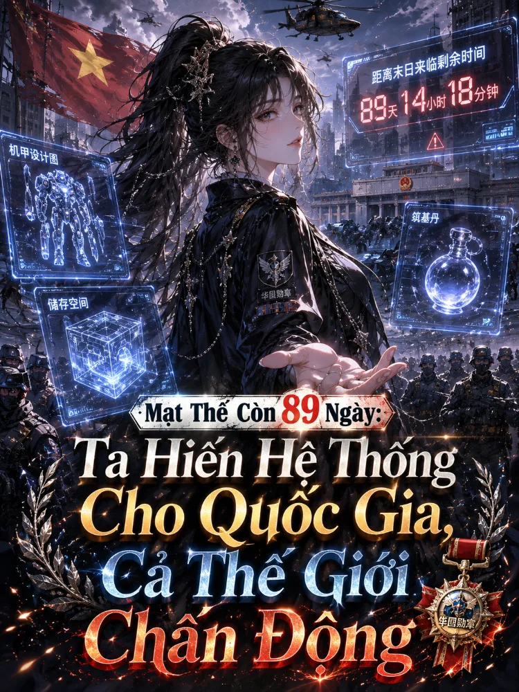 Mạt Thế Còn 89 Ngày: Ta Hiến Hệ Thống Cho Quốc Gia, Cả Thế Giới Chấn Động