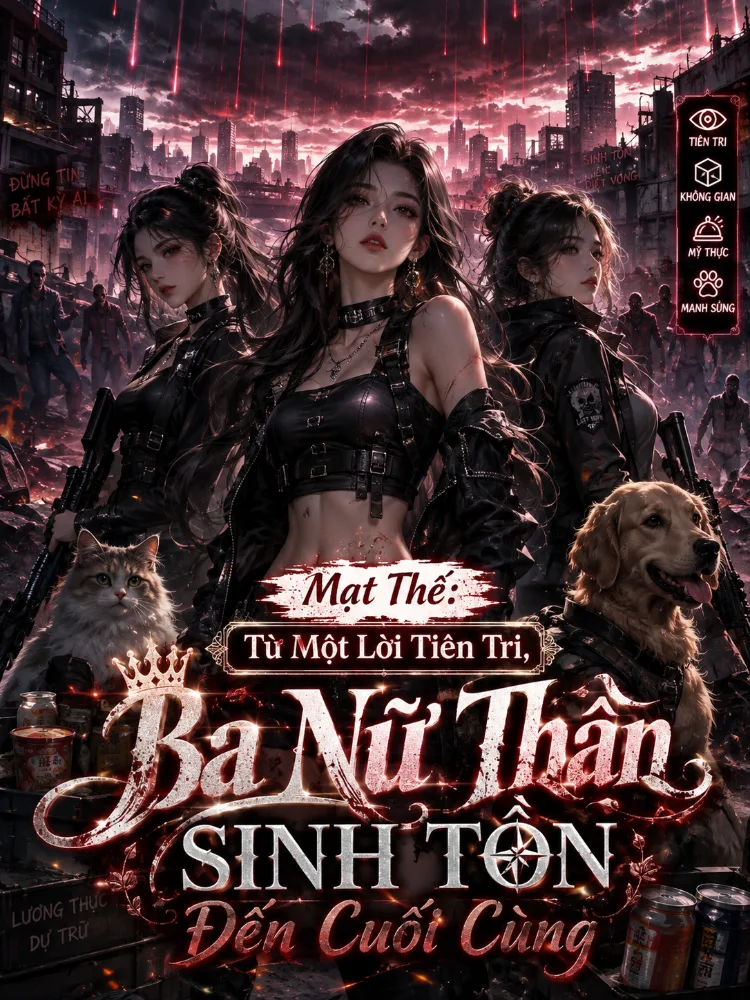 Mạt Thế: Từ Một Lời Tiên Tri, Ba Nữ Thần Sinh Tồn Đến Cuối Cùng