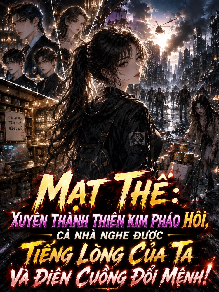 Mạt Thế: Xuyên Thành Thiên Kim Pháo Hôi, Cả Nhà Nghe Được Tiếng Lòng Của Ta Và Điên Cuồng Đổi Mệnh! - Khương Miên