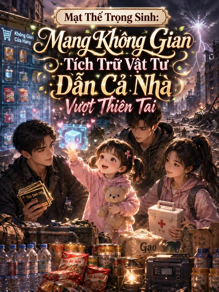 Mạt Thế Trọng Sinh: Mang Không Gian Tích Trữ Vật Tư Dẫn Cả Nhà Vượt Thiên Tai