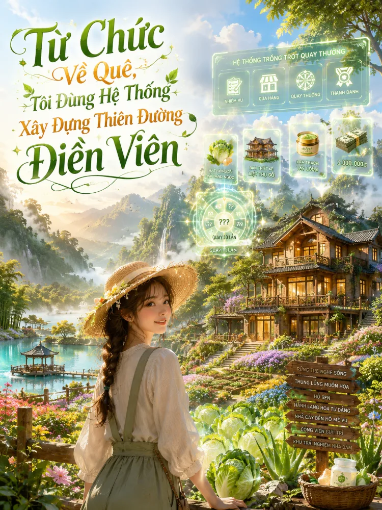 Từ Chức Về Quê, Tôi Dùng Hệ Thống Xây Dựng Thiên Đường Điền Viên - Lâm Vân Tụ