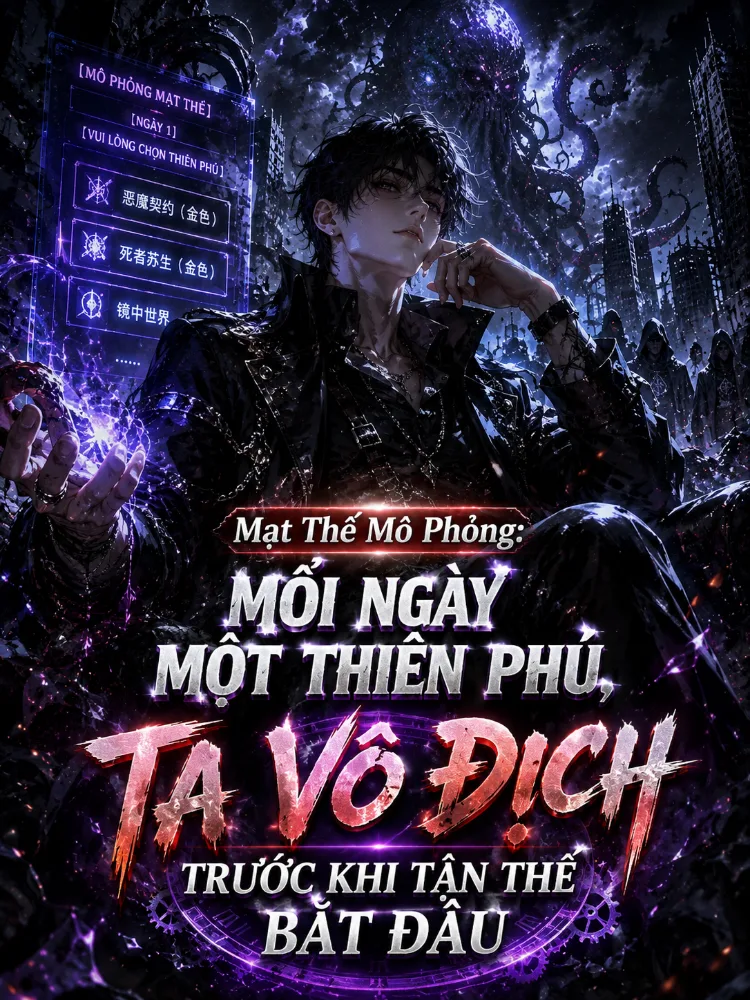 Mạt Thế Mô Phỏng: Mỗi Ngày Một Thiên Phú, Ta Vô Địch Trước Khi Tận Thế Bắt Đầu