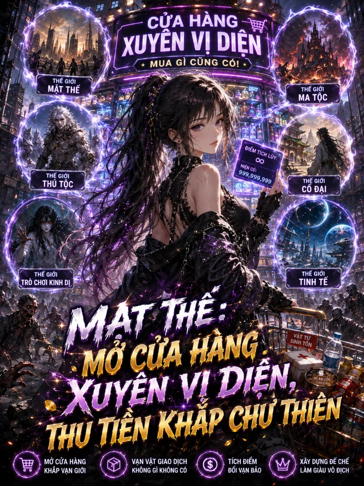 Mạt Thế: Mở Cửa Hàng Xuyên Vị Diện, Thu Tiền Khắp Chư Thiên