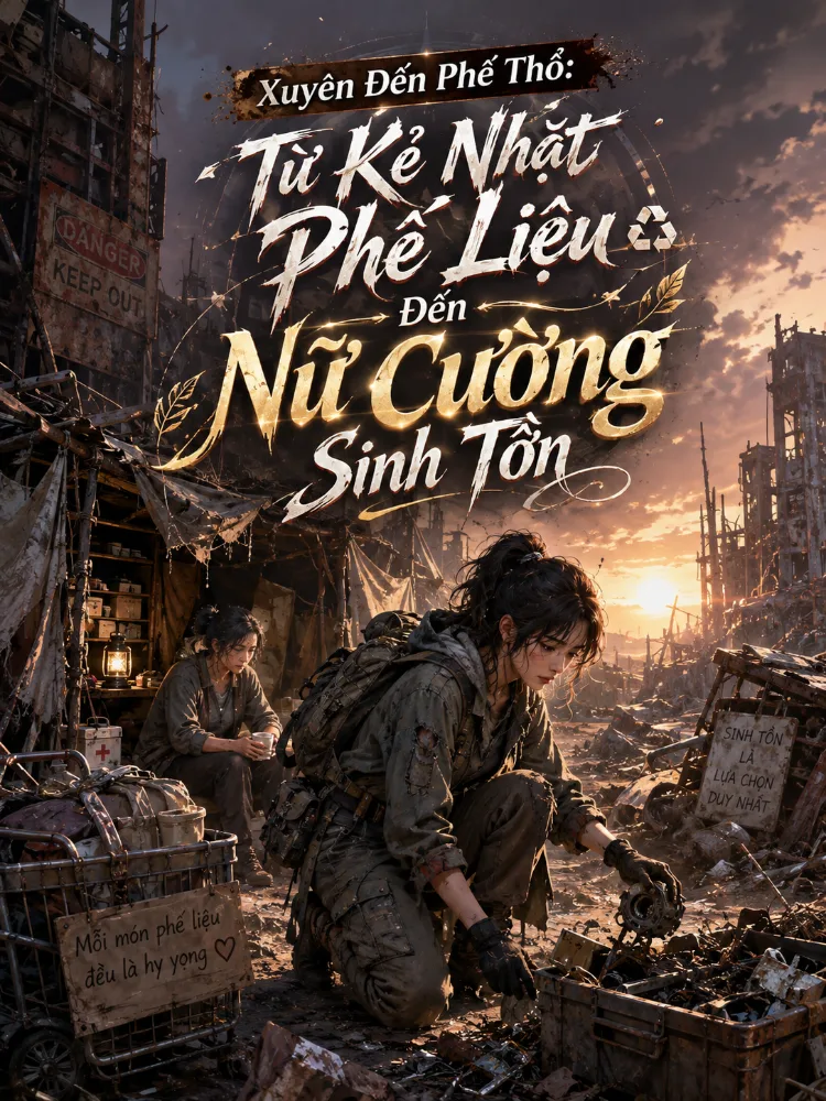 Xuyên Đến Phế Thổ: Từ Kẻ Nhặt Phế Liệu Đến Nữ Cường Sinh Tồn