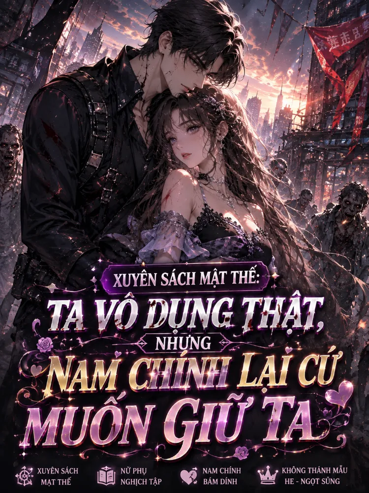 Xuyên Sách Mạt Thế: Ta Vô Dụng Thật, Nhưng Nam Chính Lại Cứ Muốn Giữ Ta