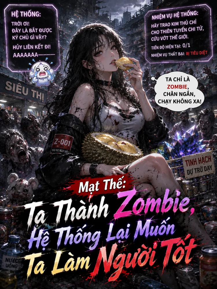 Mạt Thế: Ta Thành Zombie, Hệ Thống Lại Muốn Ta Làm Người Tốt