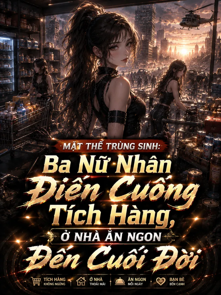 Mạt Thế Trùng Sinh: Ba Nữ Nhân Điên Cuồng Tích Hàng, Ở Nhà Ăn Ngon Đến Cuối Đời